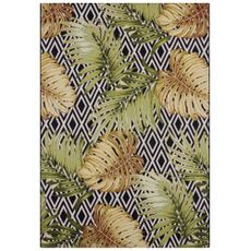 Hanse Home , Kusový koberec Flair 105611 Diamonds and Leaves Multicolored – na von aj na doma, 160x235, viacfarebná, chodba / predsieň