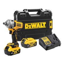 Aku bezuhlíkový rázový uťahovač DeWALT DCF891P2T 18V 2x 5Ah
