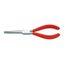 Ploché kliešte 160 mm KNIPEX 33 01 160 - leštená hlava, plastové puzdrá