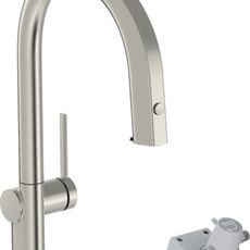 Drezová batéria Hansgrohe Aqittura bez výpuste nerez 76803800