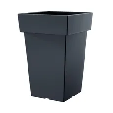 Prosperplast Kvetináč Lofly Sweet tmavosivý, varianta 19,3 cm