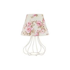 Duolla - Stolná lampa VIOLIN 1xE27/40W/230V pr. 35 cm ruža