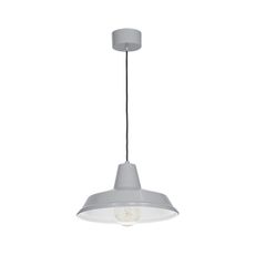 Luster na lanku CLASS 1xE27/15W/230V šedá
