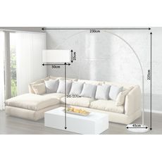 Stojacia lampa Extenso white