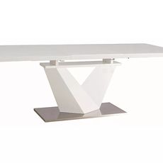 Signal Rozkládací jídelní stůl Alaras III 160/220 cm bílý