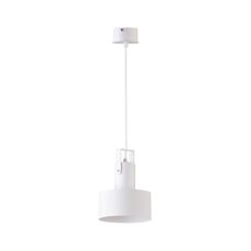 Luster na lanku RIF 1xE27/60W/230V biela