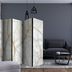 Paraván White Marble Dekorhome 135x172 cm (3-dielny)