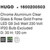 Retro luster Hugo A 30 Číra