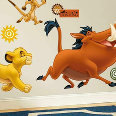 York Wallcoverings Samolepky s Disney motívom SIMBA a kamaráti