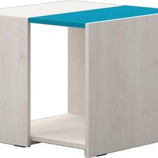 Konferenčný stolík JOY-KLS polar pine/mango/lime/torquise