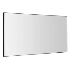 Sapho Zrkadlá - Zrkadlo Arowana v ráme, 120x60 cm, čierna mat AWB1260
