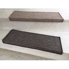 Vopi Nášľapy na schody Nature hnedý obdĺžnik, samolepiaci - 25x80 obdĺžnik (rozmer vrátane ohybu)
