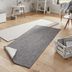 NORTHRUGS - Hanse Home koberce Behúň Twin-Wendeteppiche 103097 grey cream – na von aj na doma - 80x250 cm