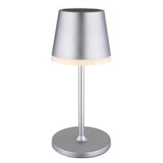 Globo 36637SM - LED Solárne svietidlo LED/0,6W/3V 3000K IP44 matný chróm