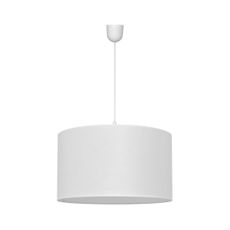 Luster na lanku ALBA 1xE27/15W/230V pr. 45 cm biela