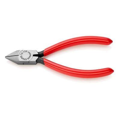 Bočné frézy pre elektromechaniku 125 mm KNIPEX 76 81 125 - leštená hlava, plastové puzdrá