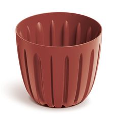 Prosperplast Plastový květináč WARIOS retro červený, varianta 16,8 cm