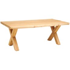 Livetastic JEDÁLENSKÝ STÔL, tíkové drevo, prírodná farba, 200/100/78 cm