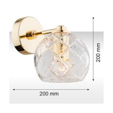 Argon 4202 - Nástenné svietidlo OVIEDO 1xE27/15W/230V