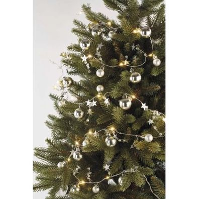 LED Vianočná reťaz 20xLED/2xAA 2,2 m teplá biela