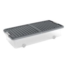 Plastový úložný box pod posteľ s vekom 74x37x16, 5 cm W box underbed L – KIS