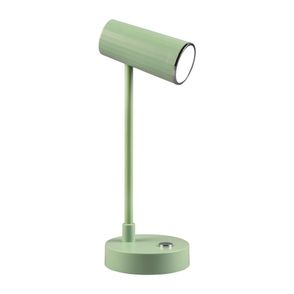 Svetlozelená LED stolová lampa so stmievačom (výška 28 cm) Lenny – Trio