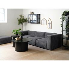 Okrúhly odkladací stolík ø 50 cm Nola - Unique Furniture