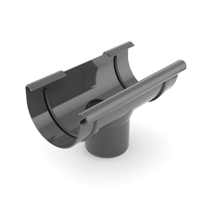 Odkvapový kotlík Bryza Ø 75/63 mm plastový grafit