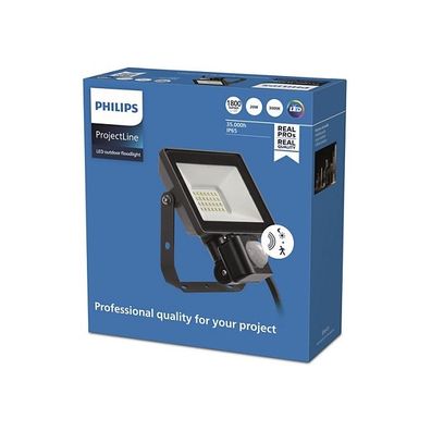 Philips - LED Vonkajší reflektor so senzorom PROJECTLINE LED/20W/230V IP65 3000K