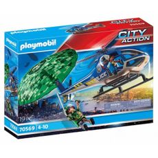 Playmobil 70569 Policajná helikoptéra: naháňačka na padáku
