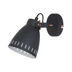 ITALUX MB-HN5050-1-B+RC - Nástenné svietidlo FRANKLIN 1xE27/60W/230V