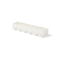 Detská biela nástenná polička LEGO® Sleek