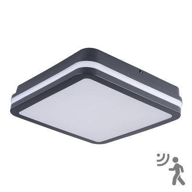 Brilagi - LED Vonkajšie svietidlo so senzorom BENE LED/24W/230V 26x26 cm IP54