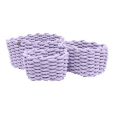 Látkové košíky v súprave 3 ks 30x25x19 cm Tom Tailor – Wenko