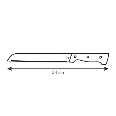 Tescoma Nôž na chlieb Home Profi 21 cm
