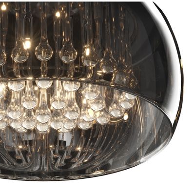 Zuma Line C0076-06X-F4FZ - Krištáľové stropné svietidlo CRYSTAL 6xG9/42W/230V