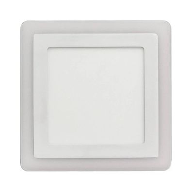 APLED -LED Kúpeľ. podhľadové svietidlo SQUARE DUO LED/16W/230V 19,5x19,5 cm biela