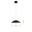 Wofi 6001-104 - LED Stmievateľný luster na lanku ROSCOFF LED/19W/230V čierna/zlatá