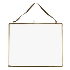Kovový rámček na stenu v zlatej farbe 25x20 cm – Rex London
