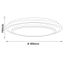Brilliant - LED Stmievateľné stropné svietidlo LUCIANO LED/40W/230V 3000-6500K +DO