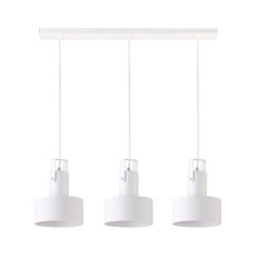 Luster na lanku RIF 3xE27/60W/230V biela