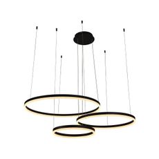 LED Stmievateľný luster na lanku LED/125W/230V 3000-6500K + diaľkové ovládanie