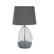 Rabalux 74228 dekoratívna stolná lampa Apolonia, sivá, E27, 1x max. 40W, IP20
