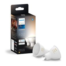 LED žiarovky v súprave 2 ks GU10, 4 W White ambiance – Philips Hue