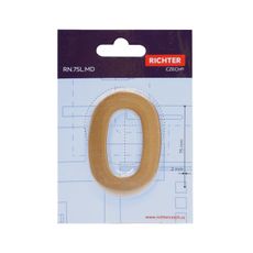 RN.75L.MD číslo "0" 75mm medené medená