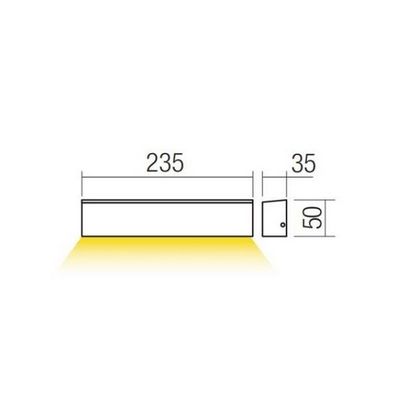 Redo 90393 - LED Vonkajšie nástenné svietidlo OMNIA LED/12W/230V 3000K IP54 biela