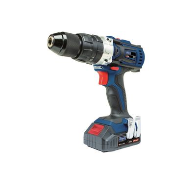 Aku dvojrýchlostný vŕtací skrutkovač s príklepom Scheppach CID40-20Li 20V + 2x batéria 2 Ah + nabíjačka + kufor