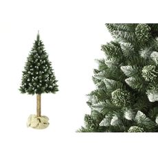 LEAN TOYS : VIANOČNÝ STROMČEK NA PNÍKU Z UMELEJ DIAMANTOVEJ BOROVICE 180 CM