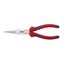 Polkruhové kliešte s čepeľami (so zobákom) 200 mm KNIPEX 26 12 200 - leštená hlava, viaczložkové puzdrá