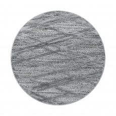 Ayyildiz koberce Kusový koberec Pisa 4706 Grey kruh - 160x160 (priemer) kruh cm